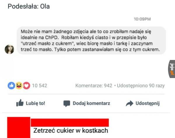 Masło z cukrem