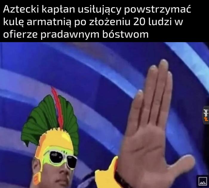 Taka moc, że łeb urywa