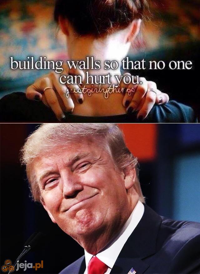 Budowanie murów, żeby nikt nie mógł Cię zranić