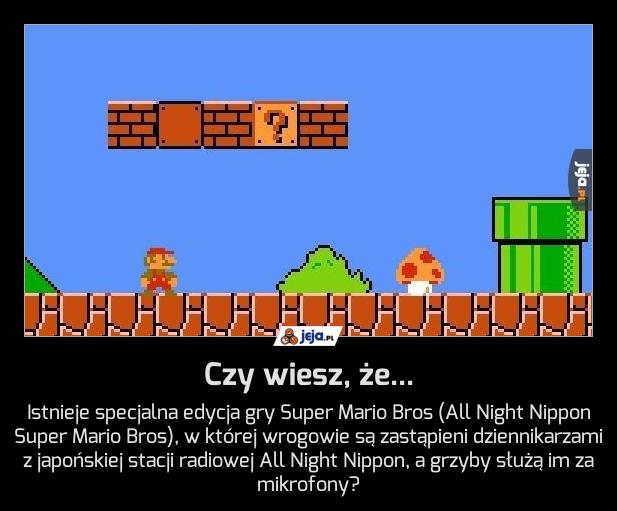 Czy wiesz, że...