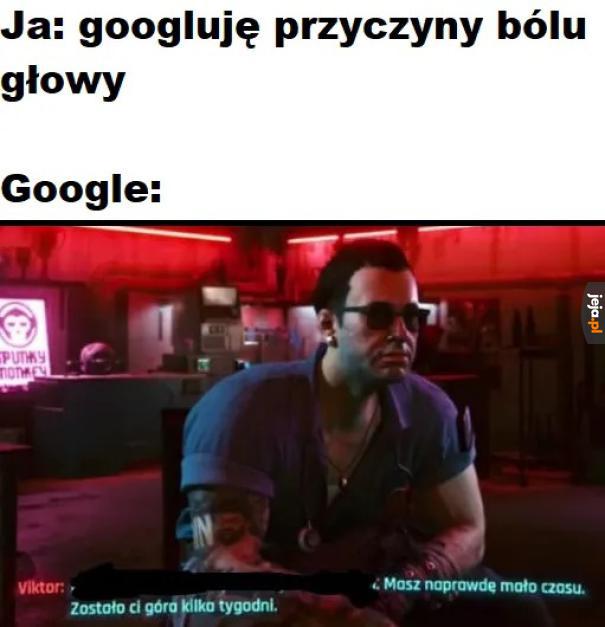 Pesymistyczne to Google