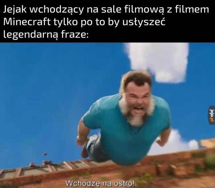 Wchodze tam tylko na ostro
