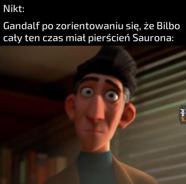 "Ten jeden jedyny, którego poszukiwania zajęły mi całe życie?"