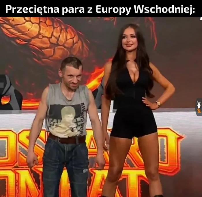 Na szczęście ja jestem ponadprzeciętny (mam jeszcze brzydszy ryj)