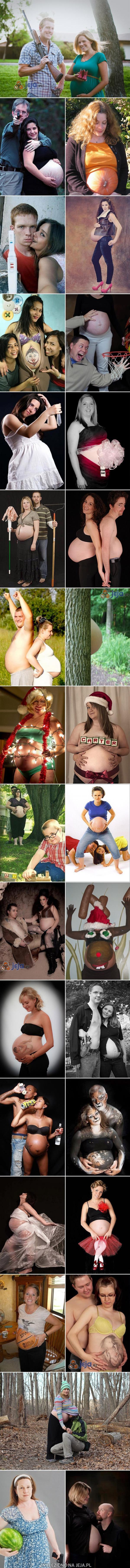 Totalnie dziwne ciążowe zdjęcia