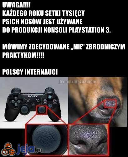 Psie nosy w PS3 - Stanowcze nie!