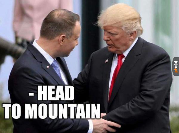 Andrzej pociesza Donalda