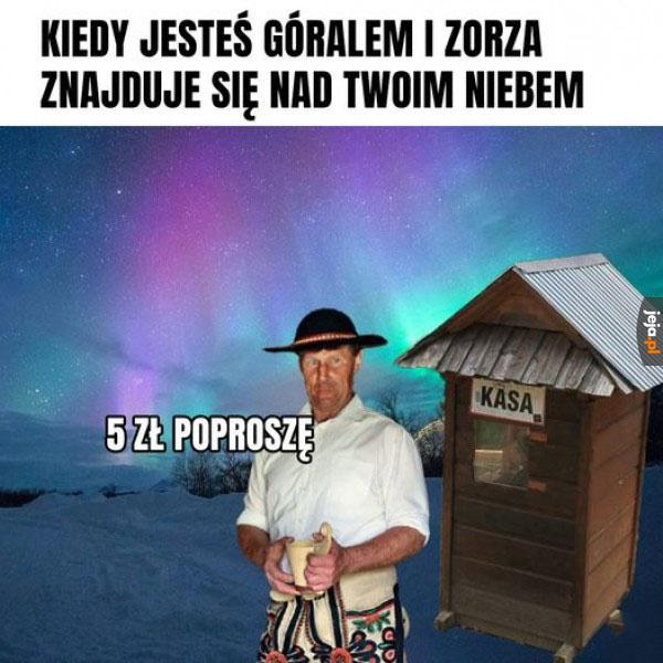 Wynajem patrzenia na niebo