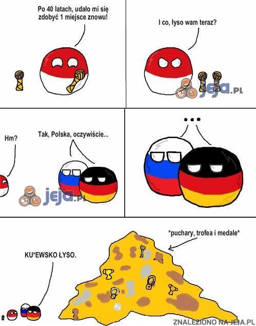 Polska w końcu coś zdobyła