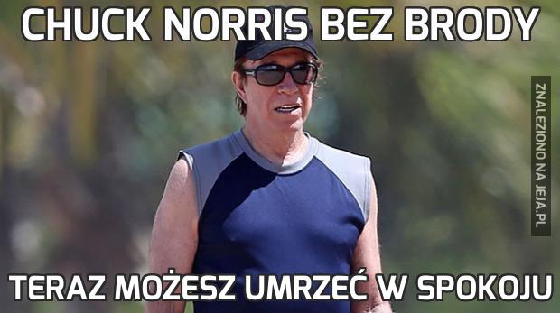 Chuck Norris bez brody