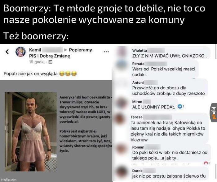 Trevor jest bardziej męski niż wszyscy polscy boomerzy razem wzięci