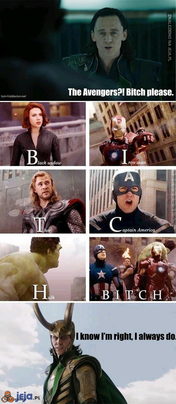 Prawdziwa nazwa Avengersów