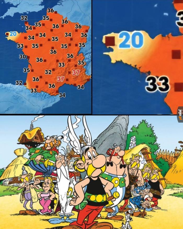Jedna wioska nadal stawia opór najeźdźcom