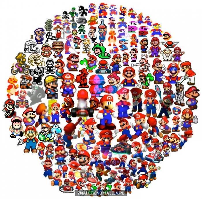 Wszystkie wcielenia Mario