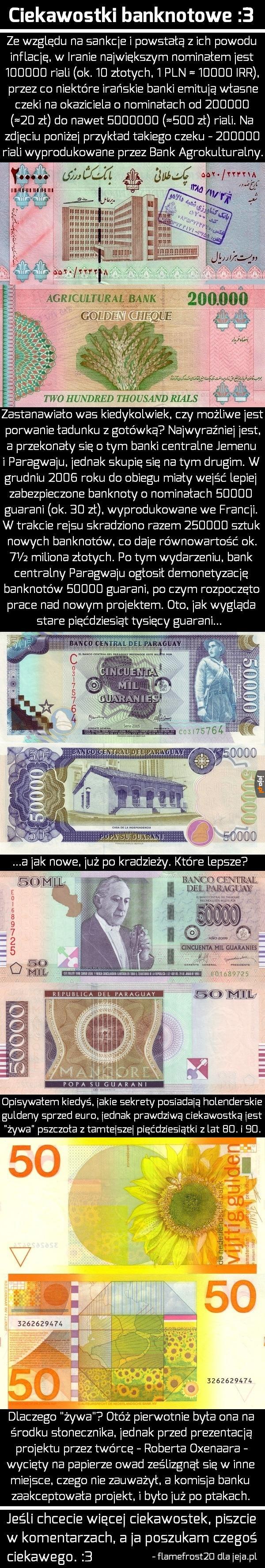 Ciekawostki banknotowe