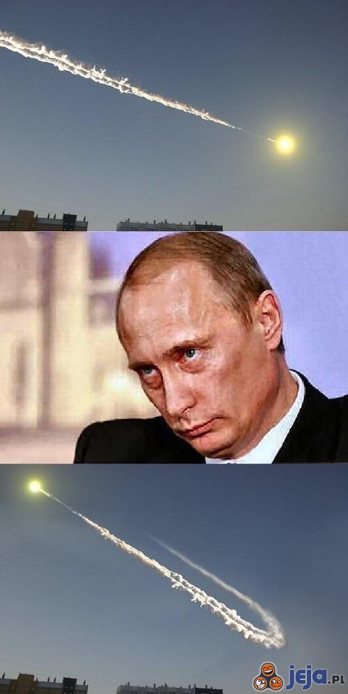 Rosyjski meteoryt vs Putin