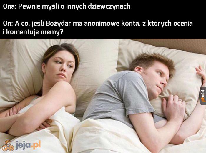 Jeśli dał to na główną, to potwierdza czy zaprzecza?