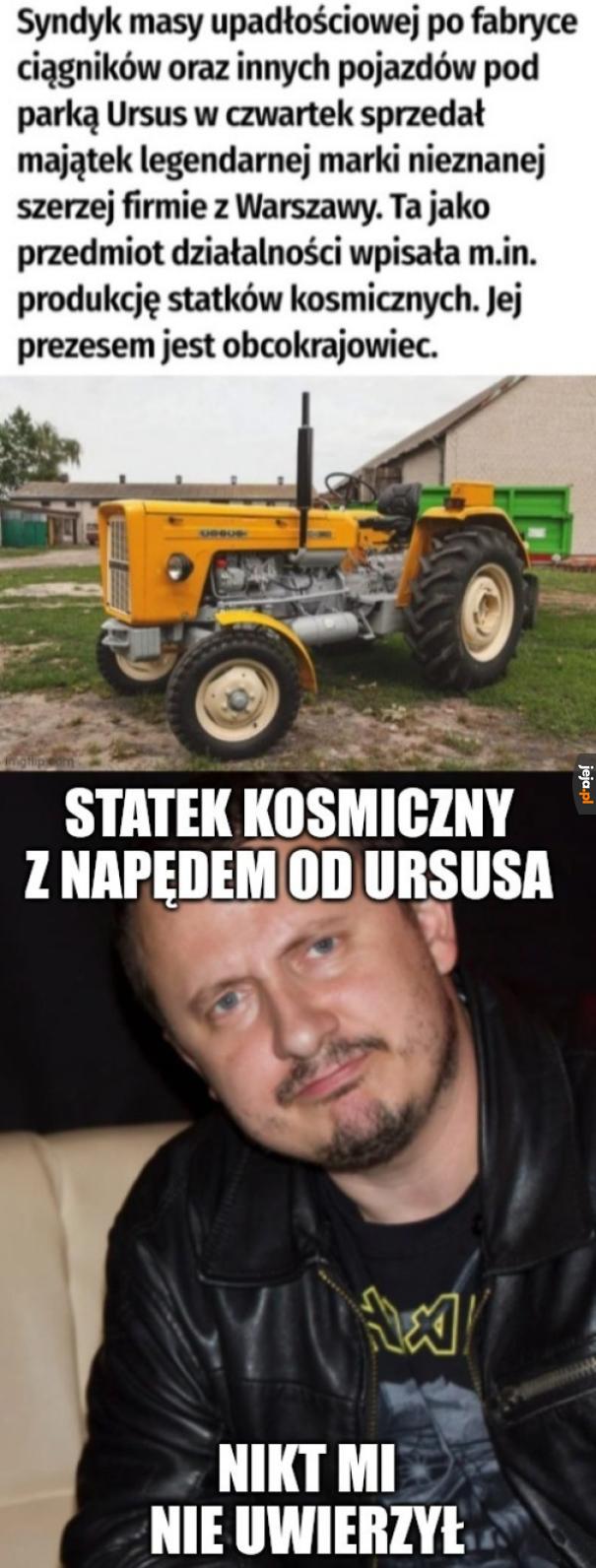Ursusem na kraniec dupy