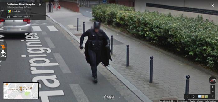 Batman w Google Maps