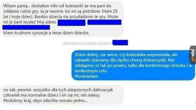 Jawna dyskryminacja zdrowyh curek