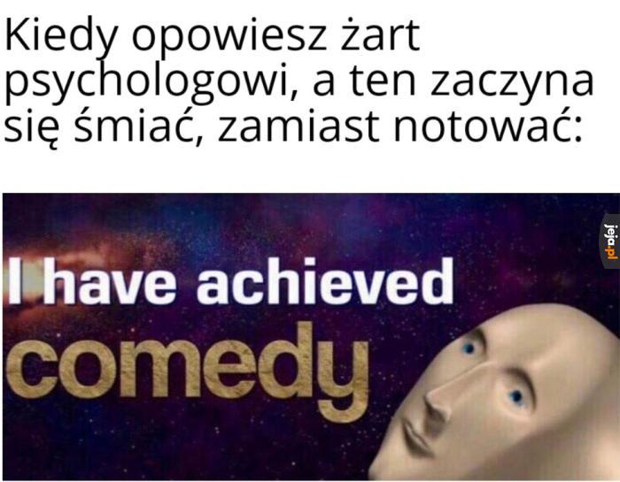 Nareszcie, zrehabilitowałem się