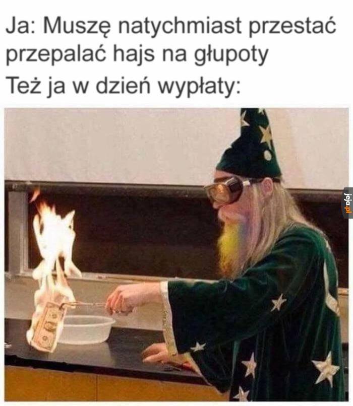 Może w przyszłym miesiącu się wyda