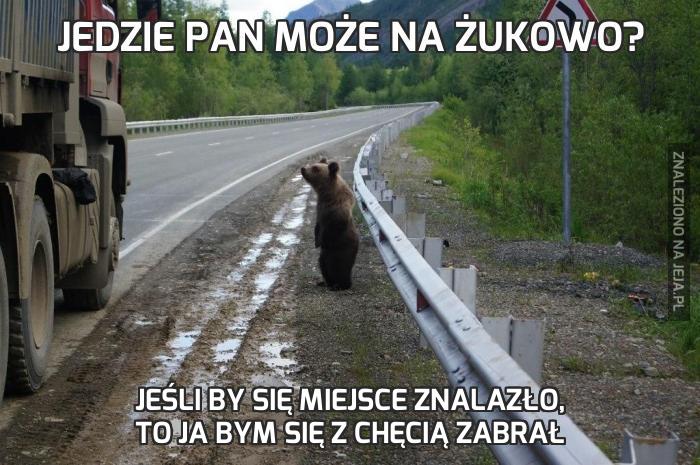 Jedzie pan może na Żukowo?