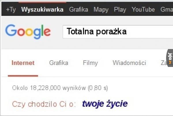 Google bywa wredne