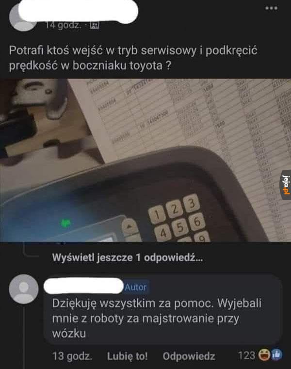 Nie opylało się