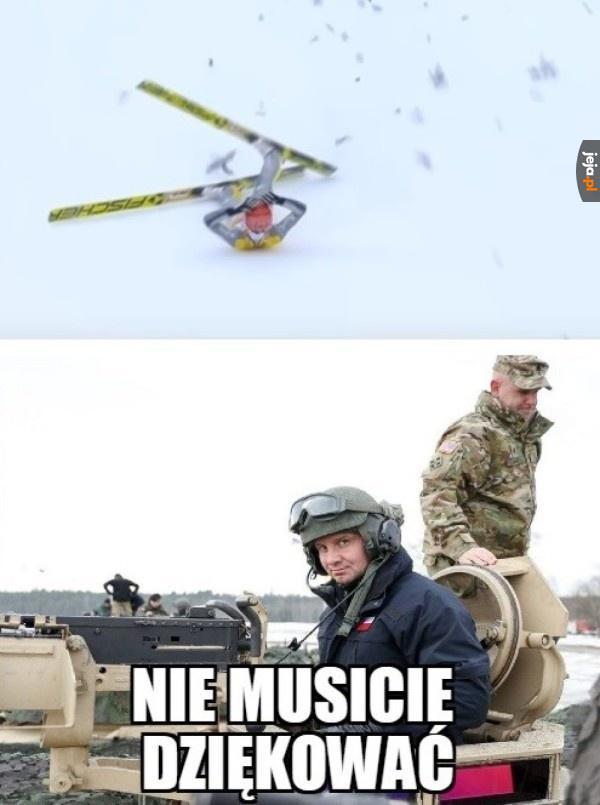 A jednak dziękujemy, Andrzej