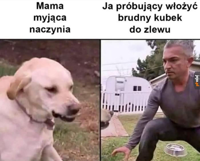 Ostrożnie...