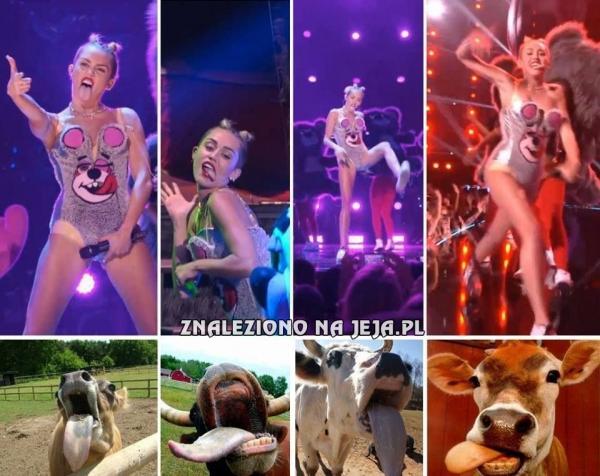 Miley i jej inspiracje...