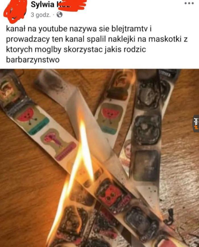 Za coś takiego to chyba tylko publiczny lincz
