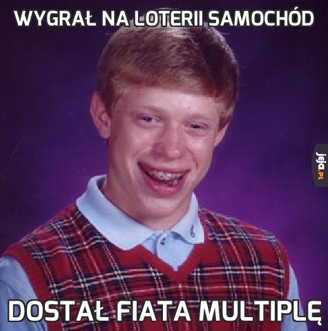 Wygrał na loterii samochód