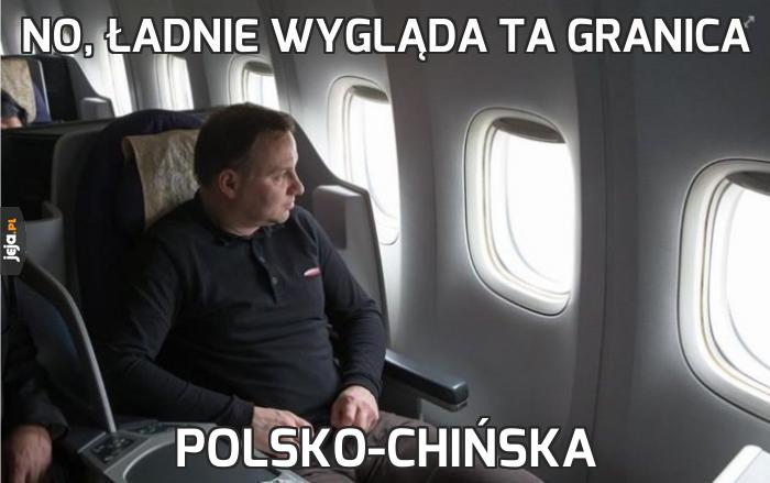 No, ładnie wygląda ta granica