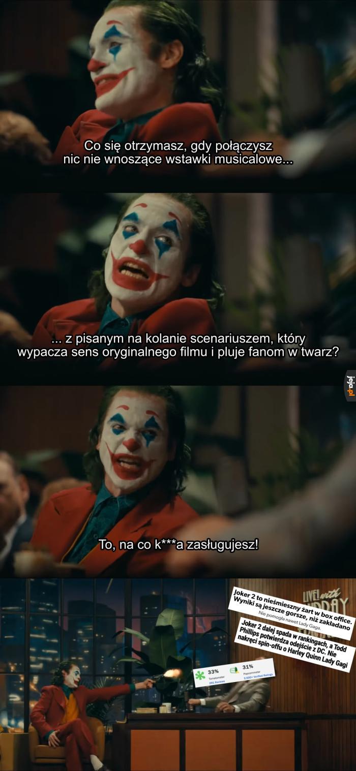 Pożartowali z widzów, widzowie pożartują z nich