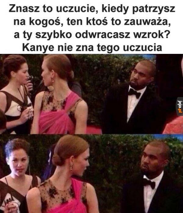 Niezręczność to nie u niego