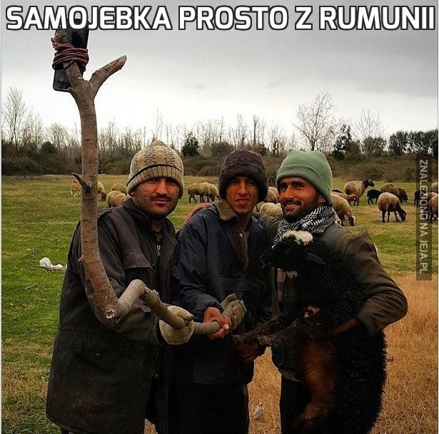 Samojebka prosto z Rumunii