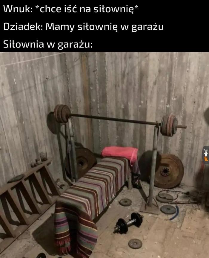 Dziadek kulturysta
