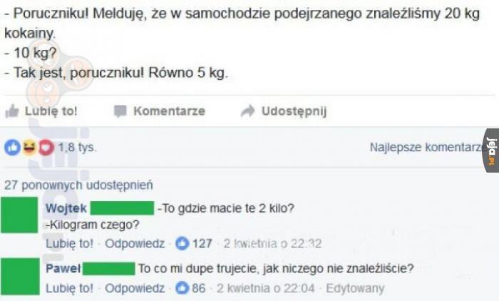 Ale o czym mowa?