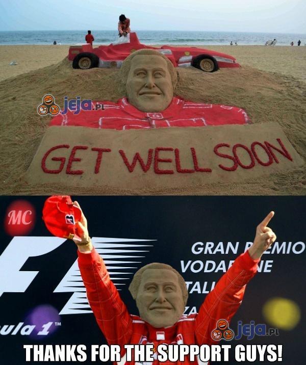 Schumacher, wracaj do zdrowia!