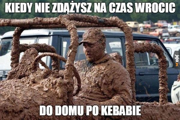 No i nie zdążyłem