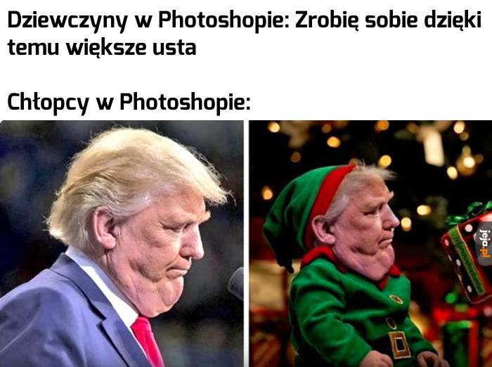 A gdyby tak Trump był pomocnikiem Mikołaja...?