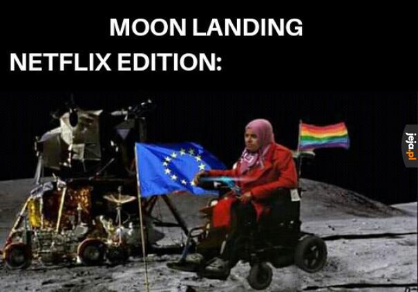 Lądowanie na Księżycu według Netflixa