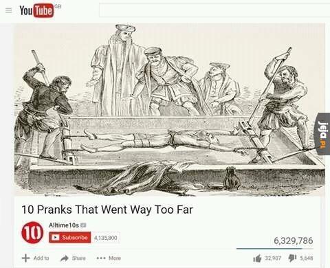 It's just a prank, bro!