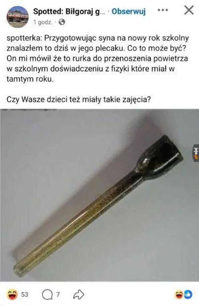 Tajemnicza rurka