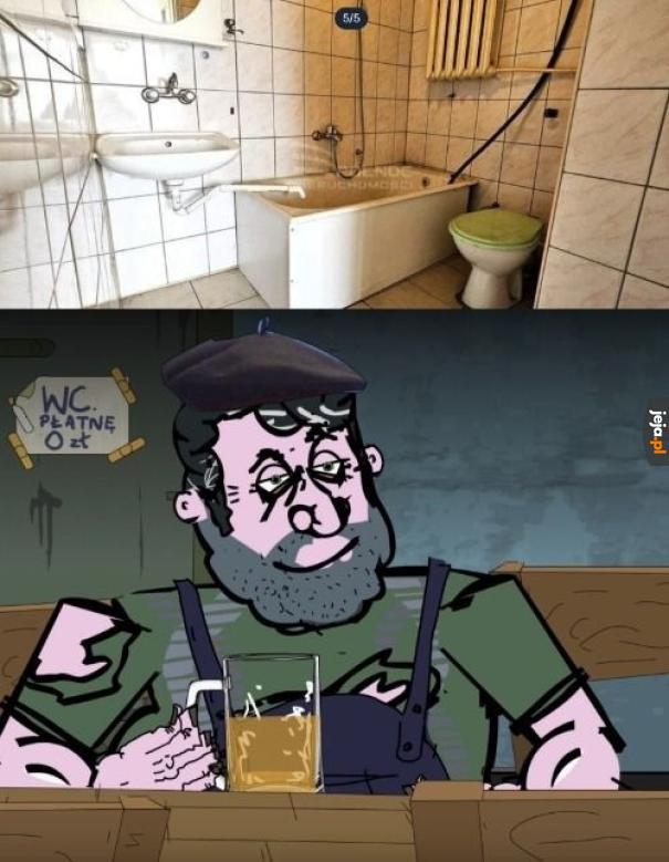 Dobra jest, można się myć