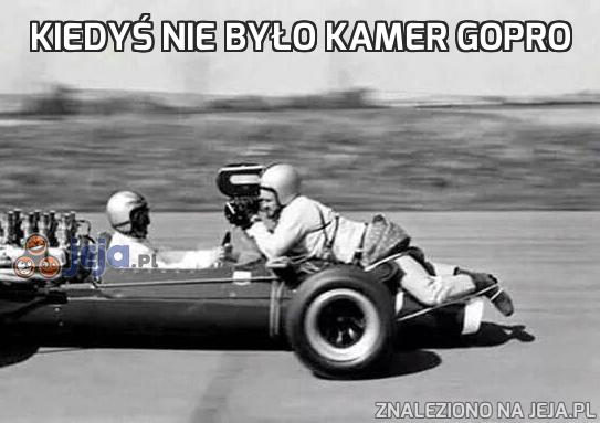 Kiedyś nie było kamer GoPro