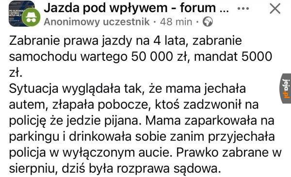 Ja jej wierzę że tak było, dlaczego miałaby kłamać