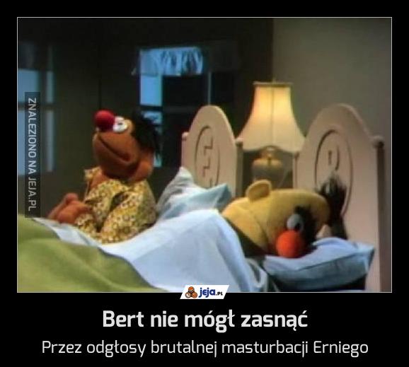 Bert nie mógł zasnąć